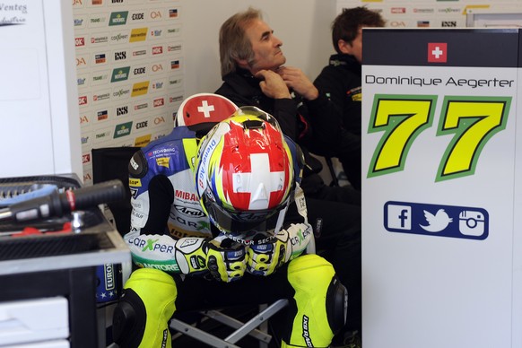 Dominique Aergerter verliert in Mugello seine Box. &nbsp;