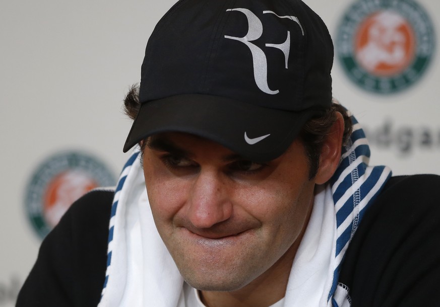 Enttäuscht, aber nicht verärgert: Roger Federer.