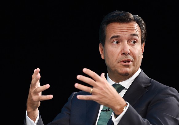 ARCHIVBILD ZUR MELDUNG, DASS DIE CS ANTONIO HORTA-OSORIO ALS PRAESIDENTEN NOMINIERT --- epa04965716 Group Chief Executive of Lloyds Banking Group Antonio Horta-Osorio speaks at the Institute of Direct ...