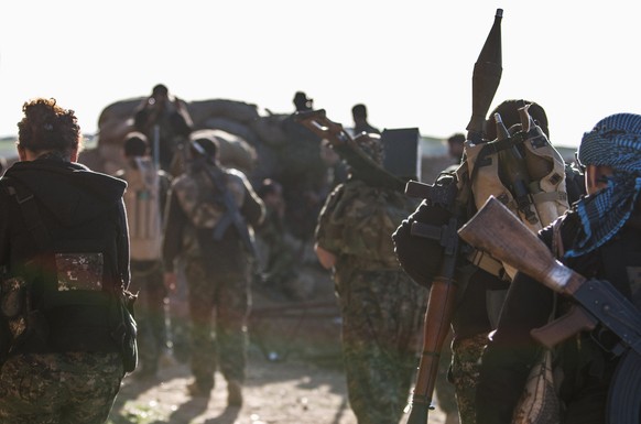 YPG-Kämpfer in Syrien.