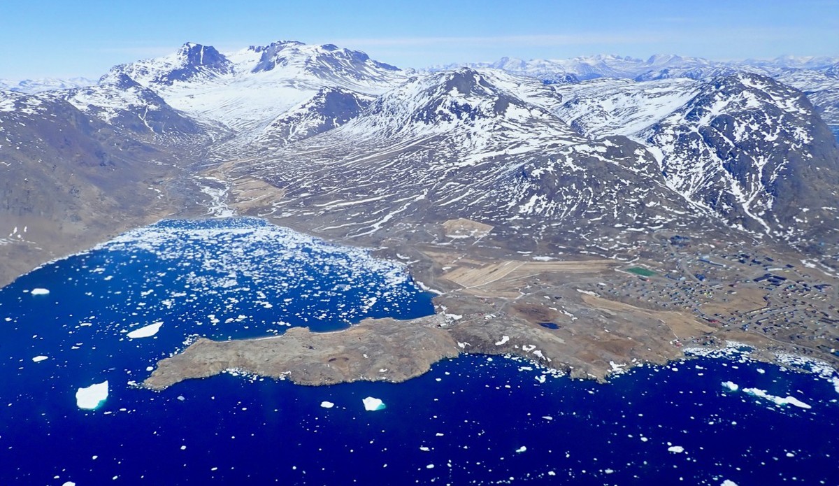 Kvanefjeld (Kuannersuit), au sud du Groenland, est riche en terres rares.