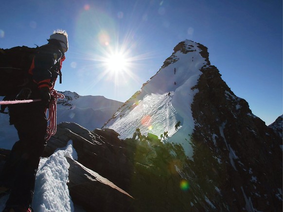 Die Dufourspitze, der h