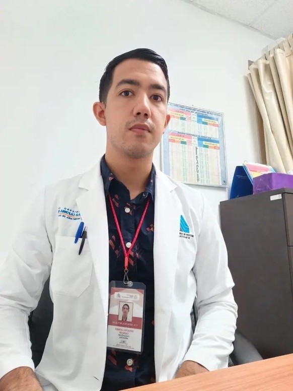 Octavio Gómez wohnt während seines Sozialdienstes über der Klinik, in der er als Arzt arbeitet.