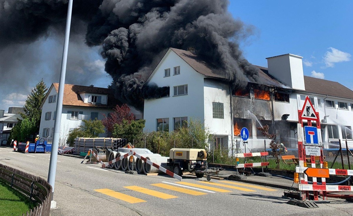 Der Brand in Däniken SO
