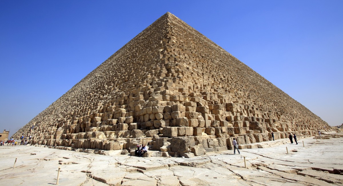 The Great Pyramid of Cheops, Giza, Egypt