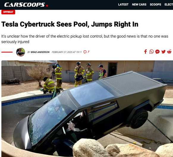 https://www.carscoops.com/2025/02/tesla-cybertruck-wants-to-go-swimming-ends-up-crashing-in-an-empty-house-pool/