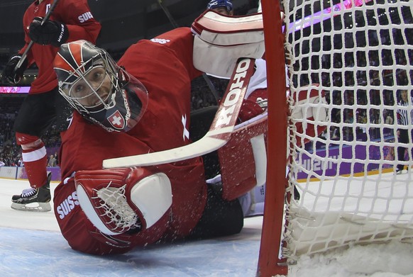 Torhüter Jonas Hiller ist bisher der Erfolgsgarant der Schweizer.