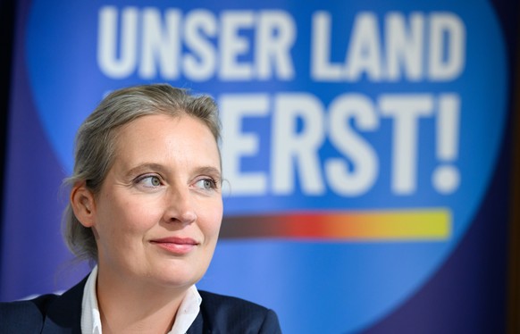 ARCHIV - 08.09.2022, Berlin: Alice Weidel, Bundesvorsitzende der AfD, pr