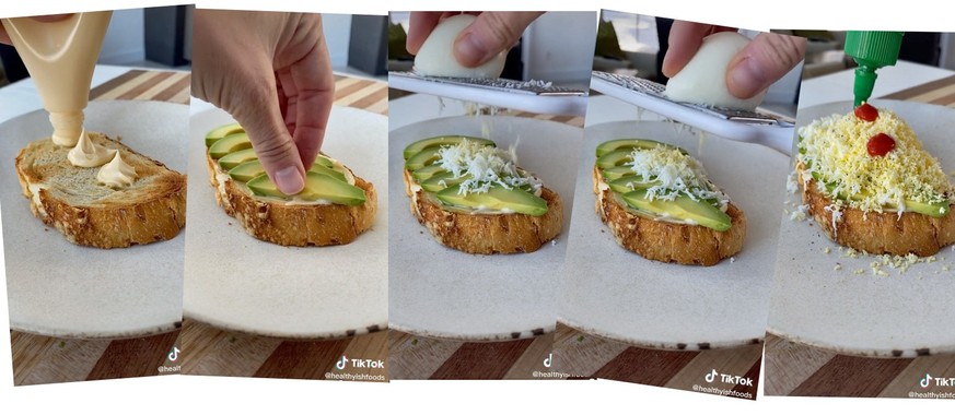 tiktok eier raffeln toast avocado grated egg https://www.tiktok.com/@healthyishfoods/video/7052103376833695022