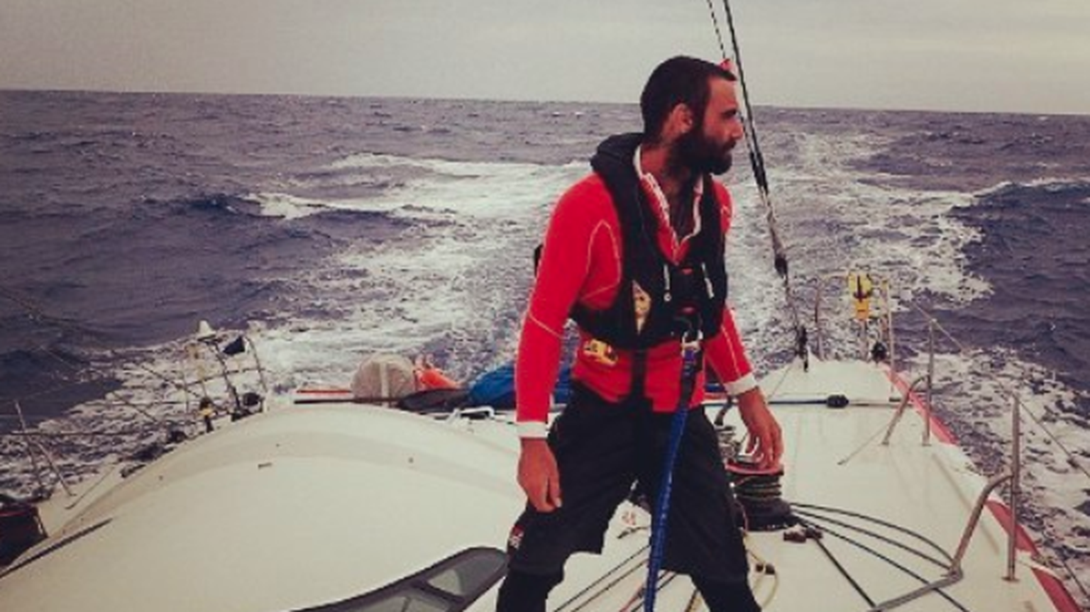 Ein Leben lang auf dem Wasser unterwegs: Der Genfer Alan Roura.