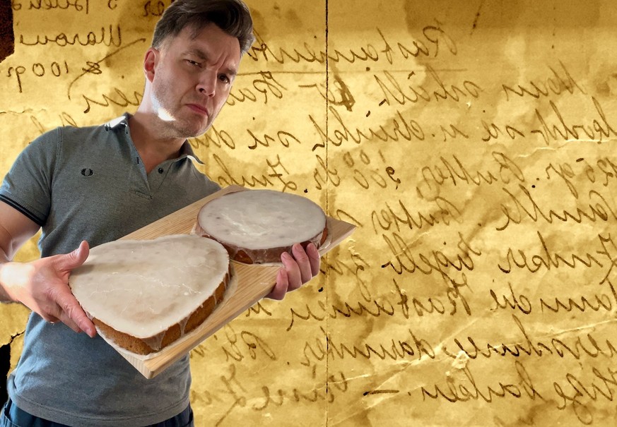 Ich backe Marroni-Kuchen nach dem 120-jährigen Rezept meiner Urgrossmutter