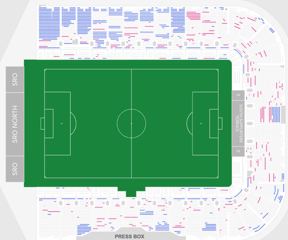 Ticketmaster für das Eröffnungsspiel