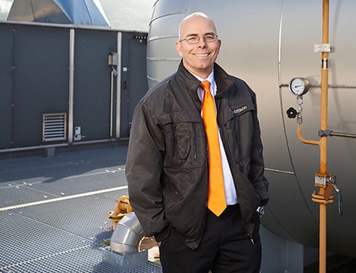 Markus Blocher ist Chef der Firma Dottikon ES.
