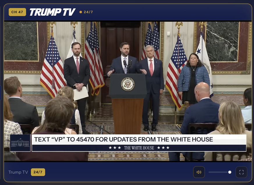 Nachdem Donald Trump mehrere Medien aus dem Weissen Haus verbannt hat, startet er «Trump TV».