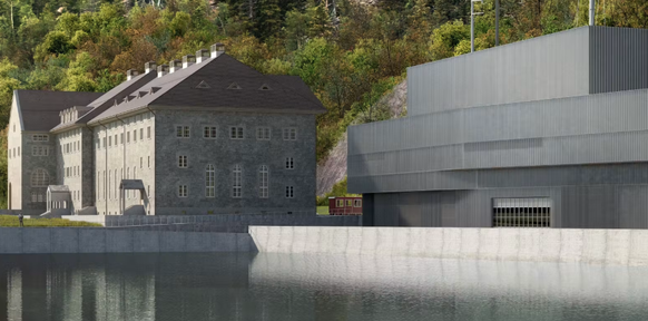 Kraftwerk Ritom im Tessin