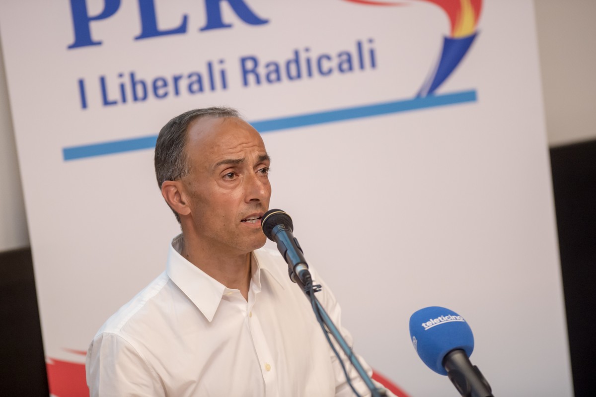 Denkt nicht daran, zurückzukrebsen: Rocco Cattaneo, Präsident der Tessiner FDP.