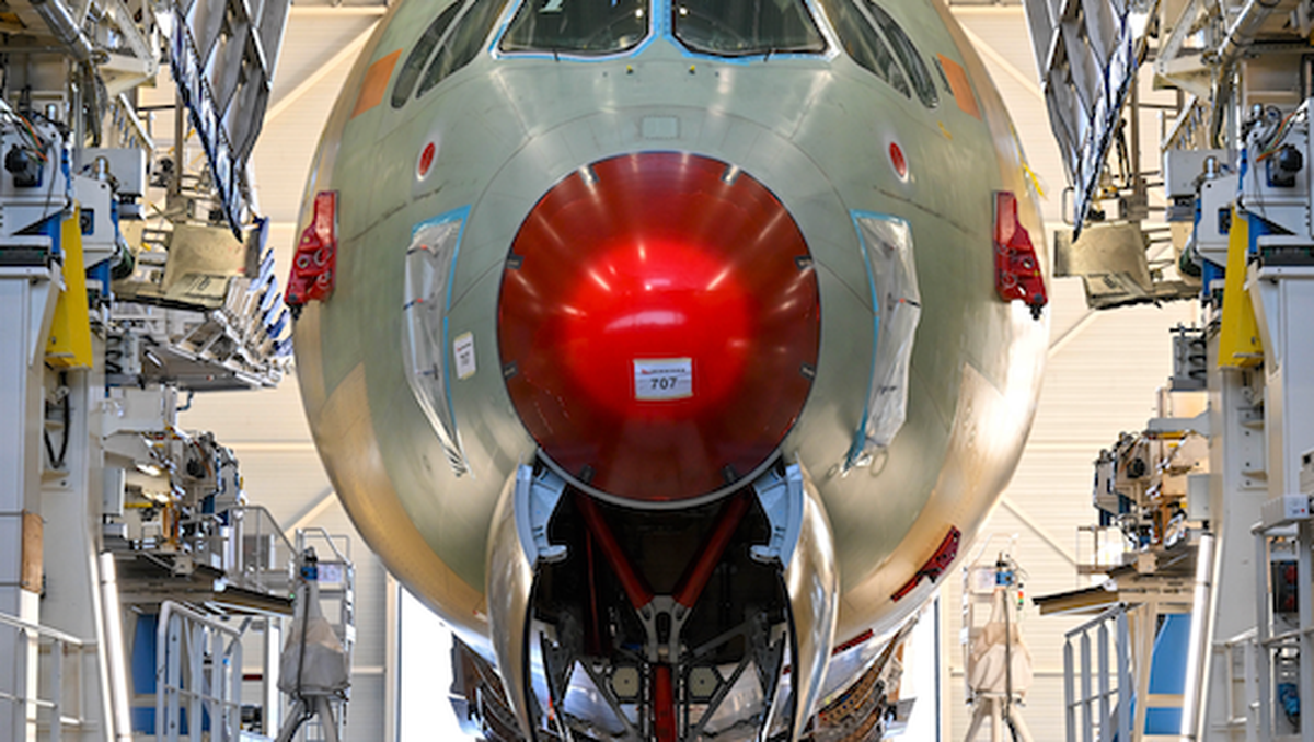 Der neue A350-1000ULRs von Qantas.