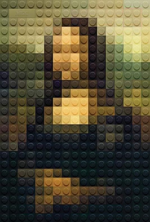 Siehst du es? Da drin irgendwo ... PICDUMP!\nDen heutigen Kunstbeitrag verdanken wir 牟L牟牟e牟牟g牟牟o牟牟n牟牟a牟牟r牟牟d牟牟o牟牟 ... 辰hm sorry, ... Klemmbausteinardo da Vinci.