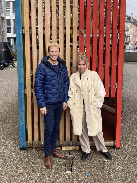 Michael Elsener und Lea Spirig