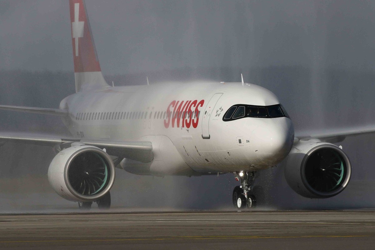 Airbus A321neo Swiss Flugzeug