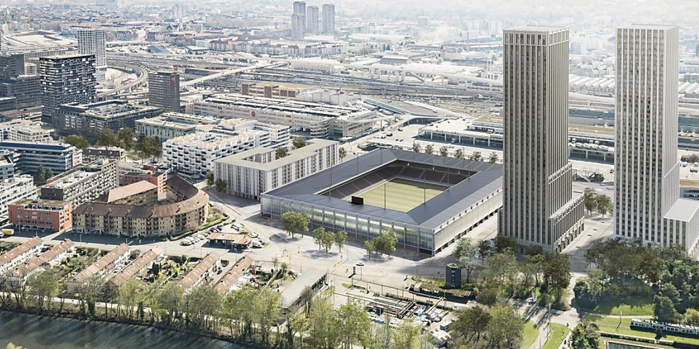 Eine Volksinitiative will das Flussufer schützen. Wird sie angenommen ist auch das Stadionprojekt gefährdet.