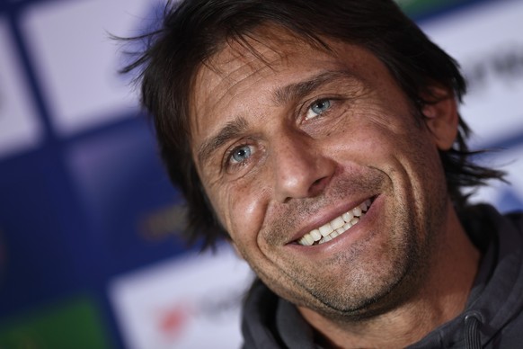 Britain Football Soccer - Chelsea - Antonio Conte Press Conference - Stamford Bridge - 2/12/16 Chelsea manager Antonio Conte during the Press Conference Action Images via Reuters / Tony O&#039;Brien L ...