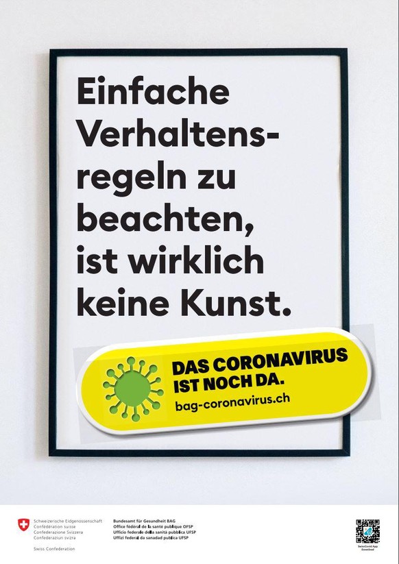 Die neue Plakat-Kampagne des BAG.