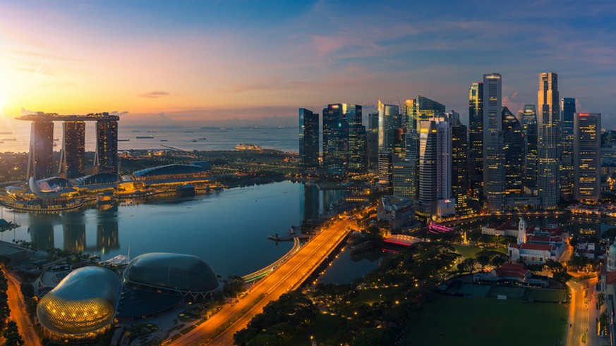 Singapur Skyline