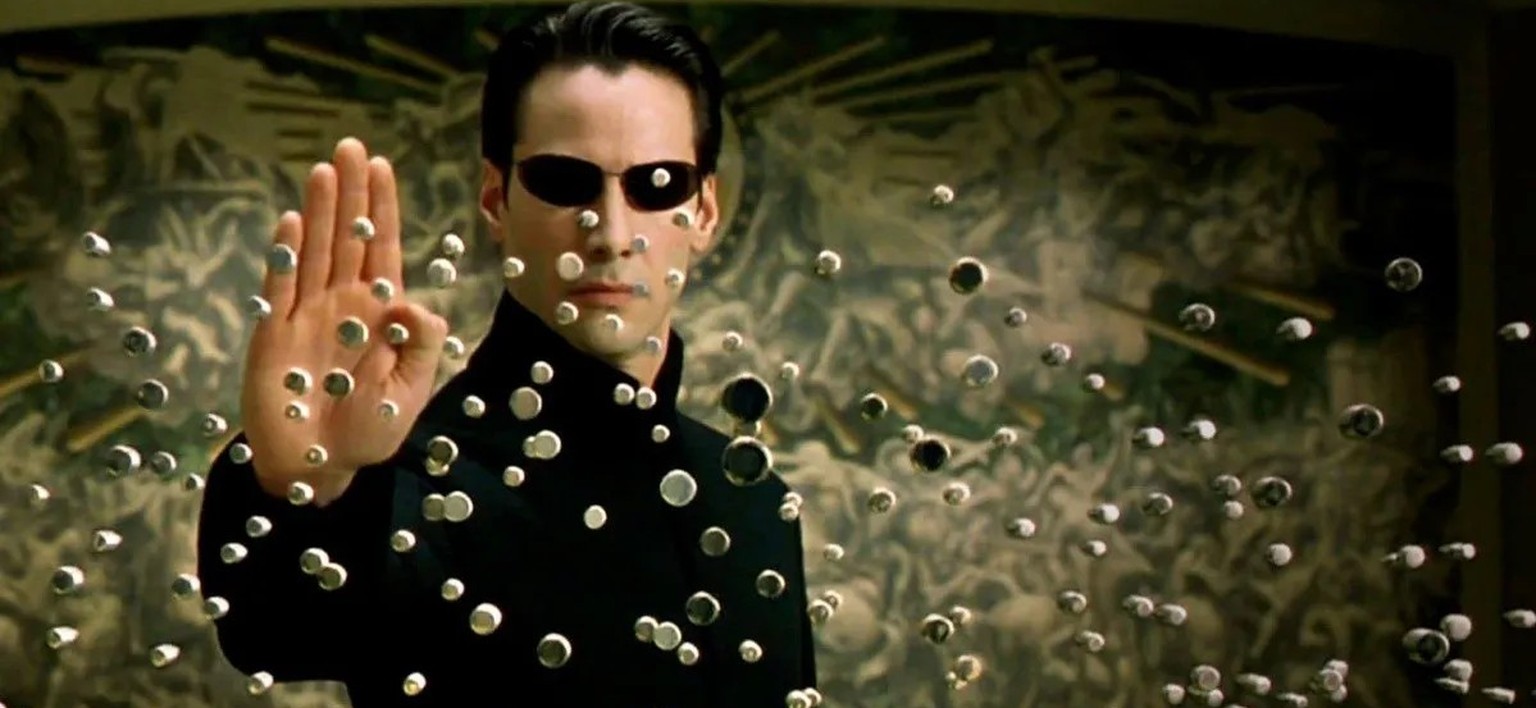 Matrix mit Keanu Reeves