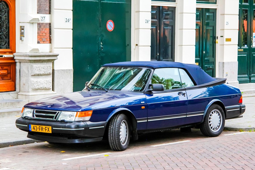 saab 900 turbo cabrio auto schweden design retro