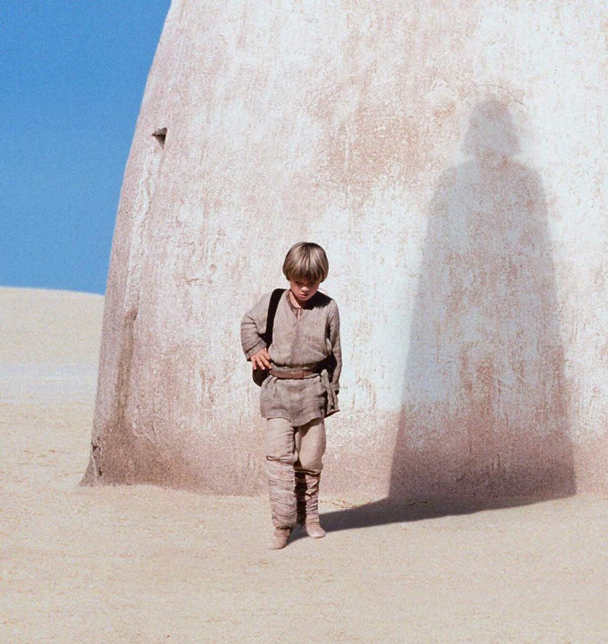 In this photo provided by Lucasfilm Ltd., actor Jake Lloyd portrays Anakin Skywalker, a young Darth Vader, in this photograph advertising the new Twentieth Century Fox film, "Star Wars: Episode I ...