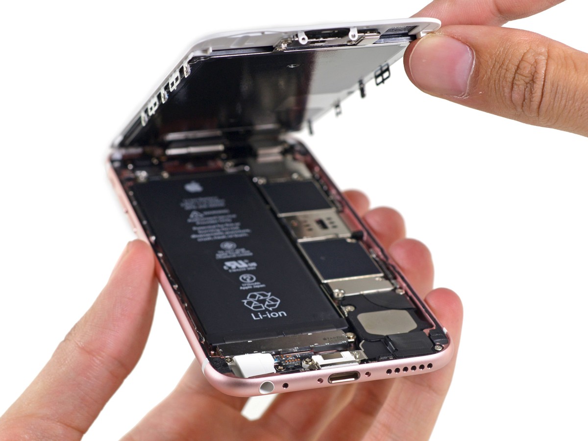 Reinschauen ins iPhone 6S sollen nur Reparaturprofis.