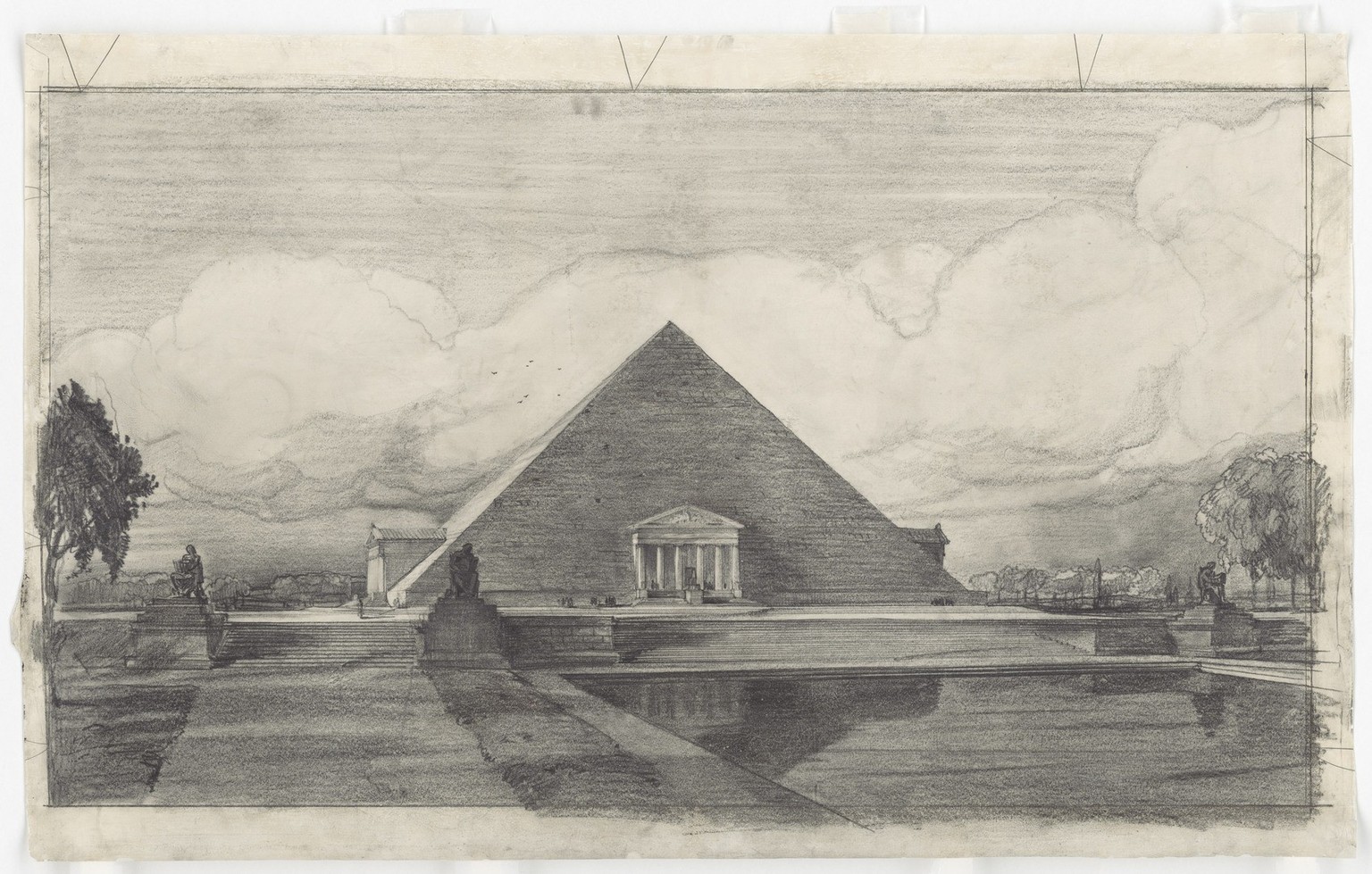 Entwurf für das Lincoln Memorial von John Russell Pope, 1912.
https://s3.amazonaws.com/NARAprodstorage/lz/rediscovery/03704_2011_001_PR.jpg