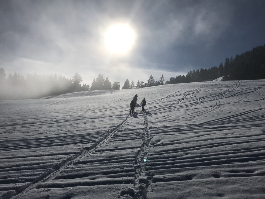 La Chia Part-Dieu, Rauszeit Schneeschuhtrails für Einsteiger