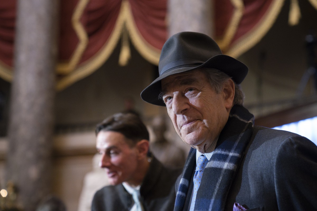 FILE - Paul Pelosi attends a portrait unveiling ceremony for his wife, Speaker of the House Nancy Pelosi, D-Calif., in Statuary Hall at the Capitol in Washington, Dec. 14, 2022. The man charged in las ...