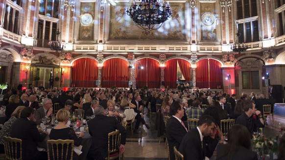 Das Gala-Dinner fand am Abend in der Handelskammer von Lille statt.