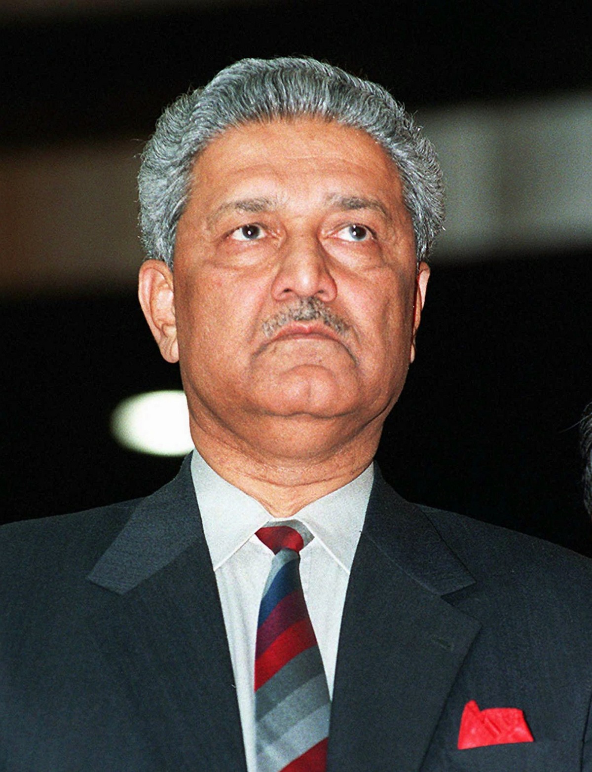 ** FILE ** In this March 19, 1988 file photo, Pakistan's nuclear scientist Abdul Qadeer Khan seen in Islamabad, Pakistan. Pakistani authorities on Wednesday, May 21, 2008 allowed Khan, the disgra ...