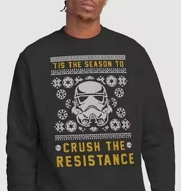 Ugly Christmas Sweaters 2025 - Star Wars 

https://www.merchoid.com/eu/star-wars-the-season-to-be-jolly-it-is-christmas-sweater-jumper/