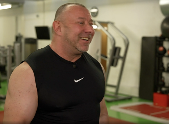 Philipp trainiert noch immer gerne.