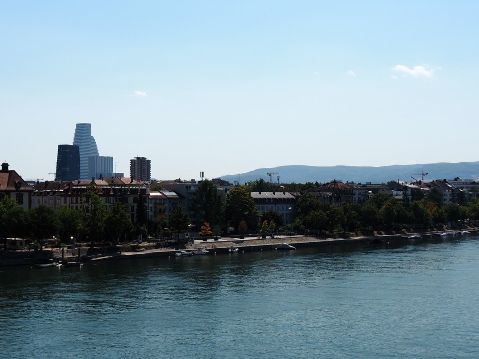 Hitzetag in Basel, Reportage