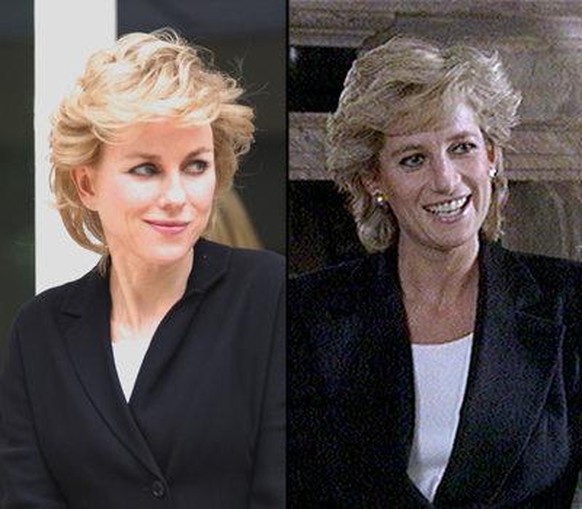 «Beruht auf einer wahren Begebenheit» – so ähnlich sehen sich Schauspieler und Original\nPrinzessin Diana von Naomi Watts gespielt, ist auch ein gutes Beispiel...