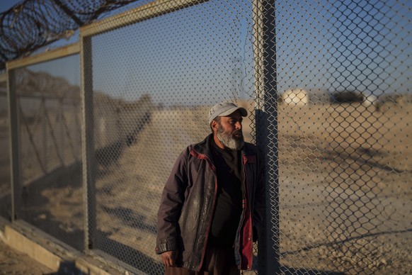 Dirar al-Ali poses for a portrait inside the al-Hol detention camp in northeastern Syria's Hassakeh province, where tens of thousands of mostly women and children linked to the Islamic State grou ...