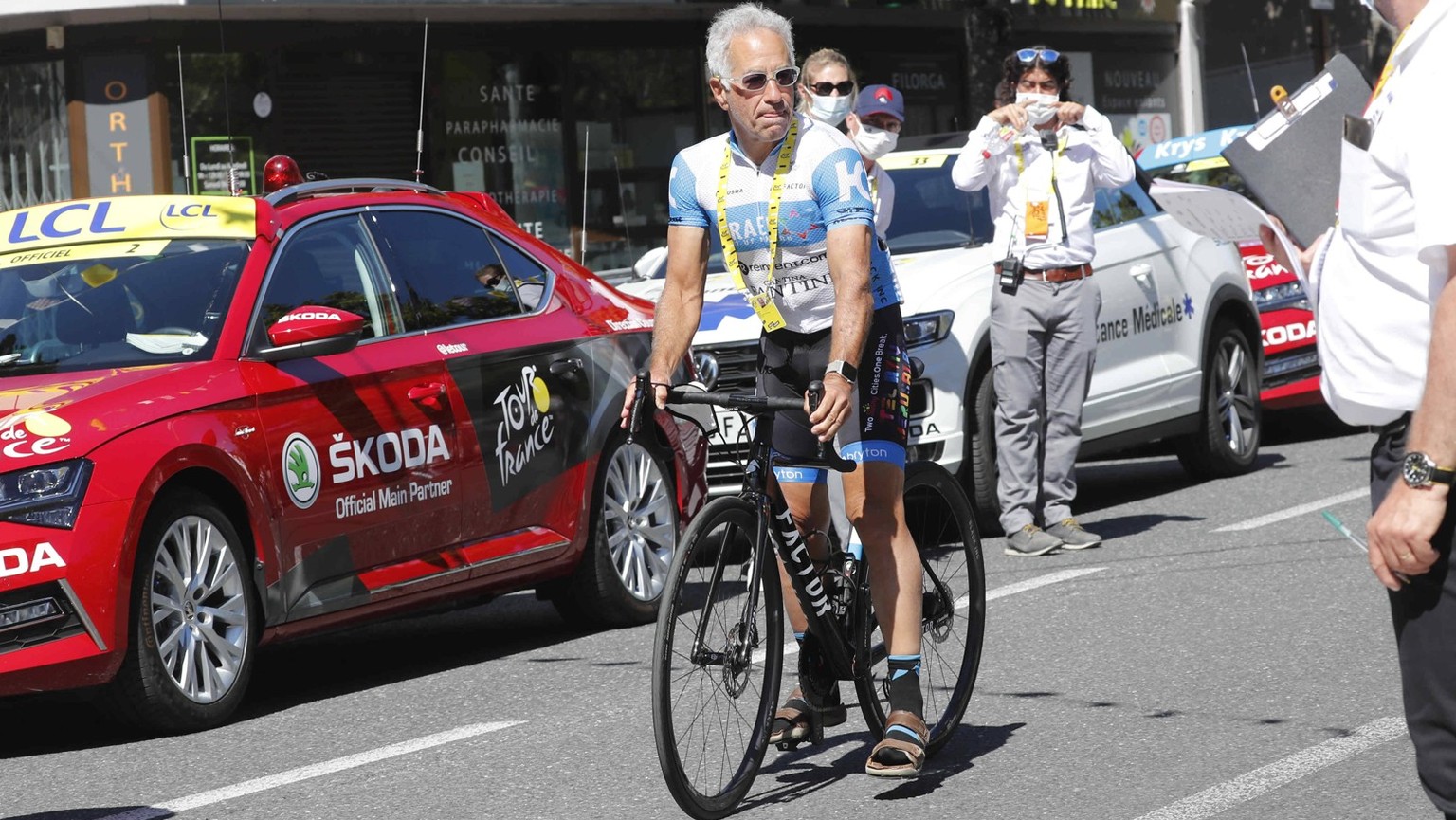 04-09-2020 Tour De France Tappa 07 Millau - Lavaur 2020, Israel Start Up Nation Adams, Sylvan Millau PUBLICATIONxNOTxINxITAxFRAxNED