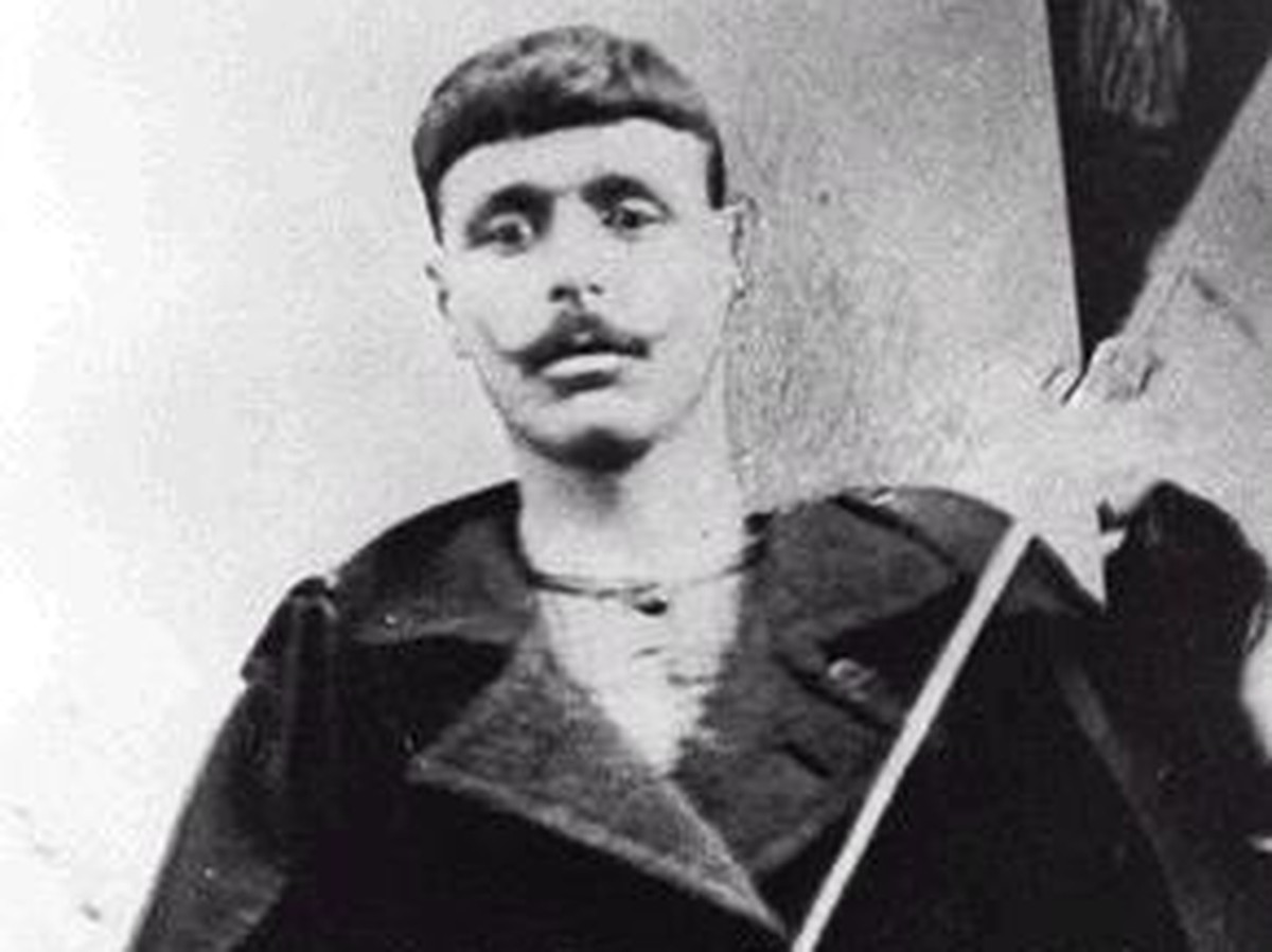 Marathon-Olympiasieger Spyridon Louis.