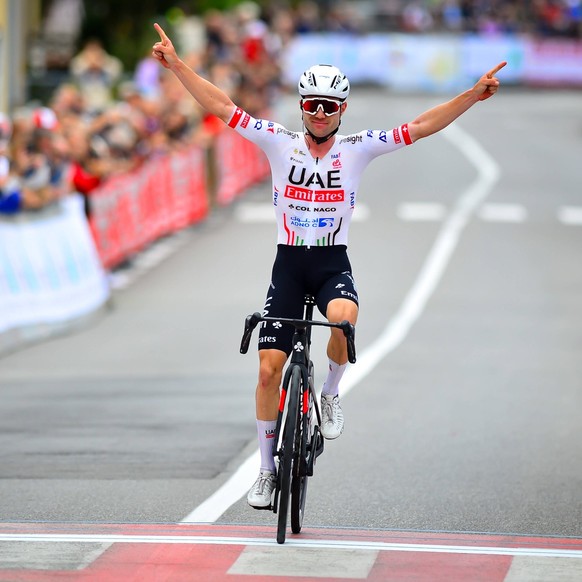 September 12 2024, Peccioli, Italy: Marc Hirschi SUI UAE Team Wind Coppa Sabatini during Coppa Sabatini cycling race. Cycling 2024: Coppa Sabatini PUBLICATIONxINxGERxSUIxAUTxONLY - ZUMAp169 20240912_z ...