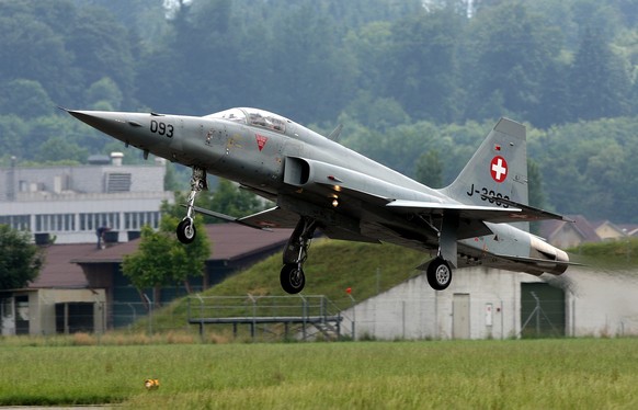 Tiger-Kampfjets der Schweizer Armee.