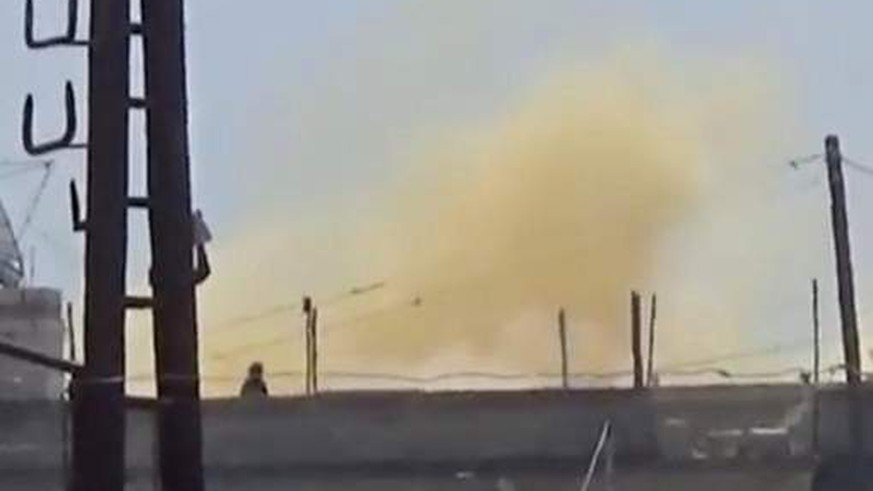 Möglicher Giftgasangriff in Lataminah, Chlorgas, Syrien