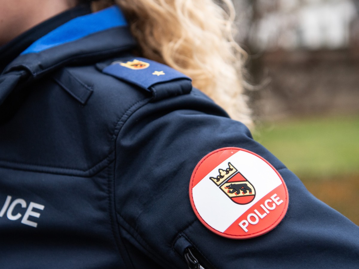 Les forces de l'ordre bernoises sont intervenues et ont mobilis