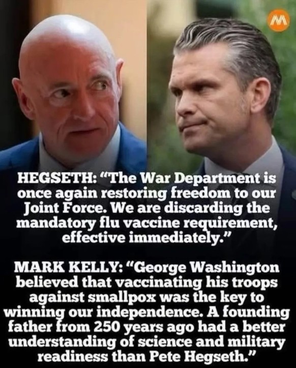 Pete Hegseth Impfen Meme