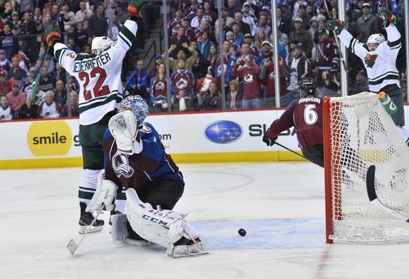 Nino Niederreiter dürfte auch zukünftig für Minnesota Wild skoren.